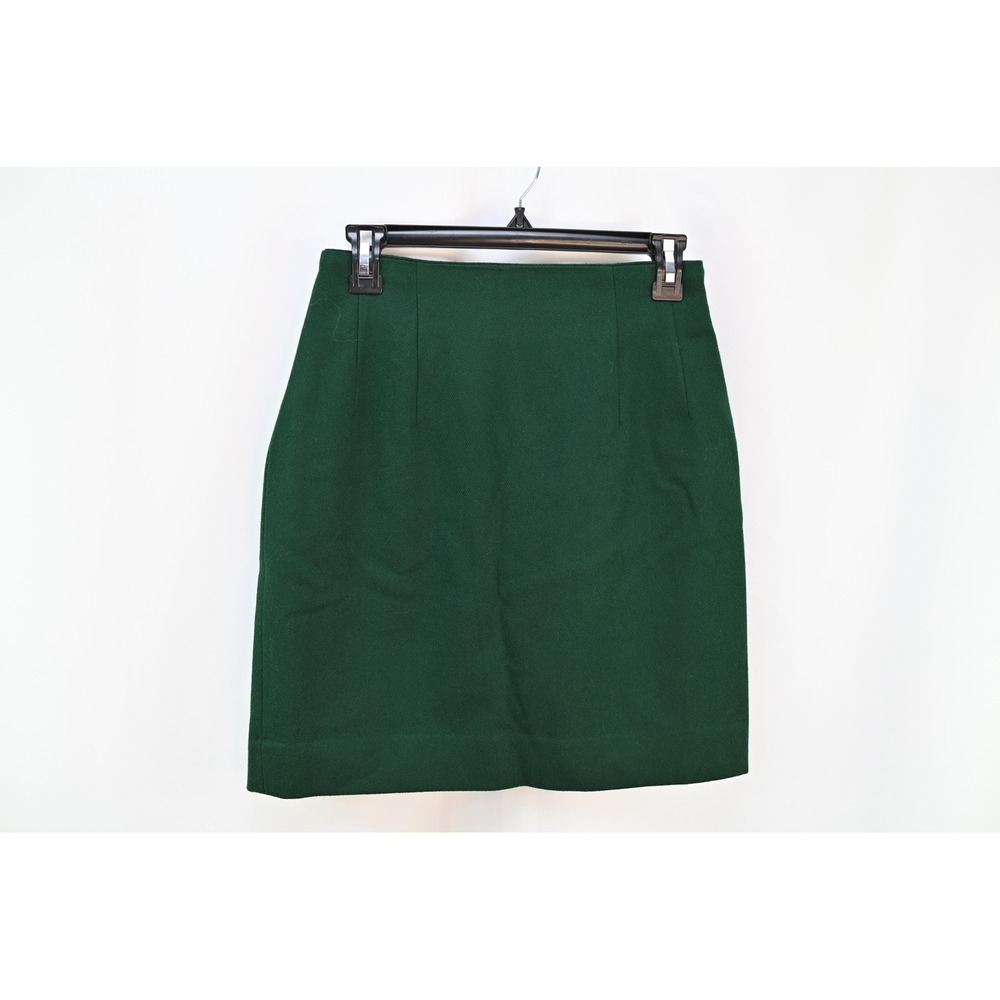 Vintage Savannah Green Wool Skirt Size 6